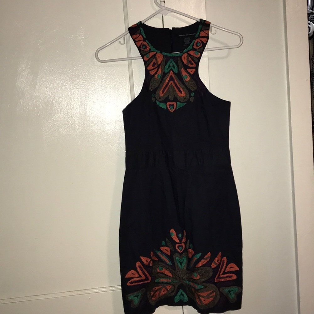 French connection Embroidered Dress